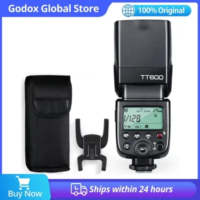 Godox TT600 2.4G Wireless GN60 Master/Slave Camera Flash Speedlite for Canon Nikon Sony Pentax Olympus Fuji Lumix