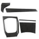 FDWPJYO For BMW 3 Series 4 Series G20 G21 G22 2020-2022 ABS Carbon Fiber Car gear panel Cover Interior Kit Trim Stickers Car Accessoires