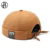 FS Gelb Grün Keine Krempe Baseball Kappe Sommer Street Hip Hop Caps Für Männer Baumwolle Vintage Frauen Schädeldecke Knochen Masculino 2025
