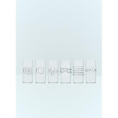 Ichendorf Milano Set Of Six Decò Tall Glasses