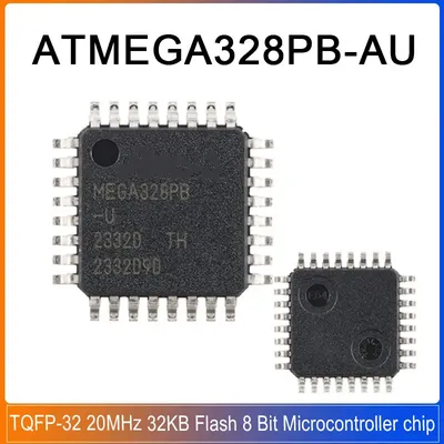 1/5/20PCS ATMEGA328PB-AU TQFP-32 ATMEGA328PB ATMEGA328 328PB 20MHz 32KB Flash low-power CMOS 8 Bit AVR Microcontroller chip