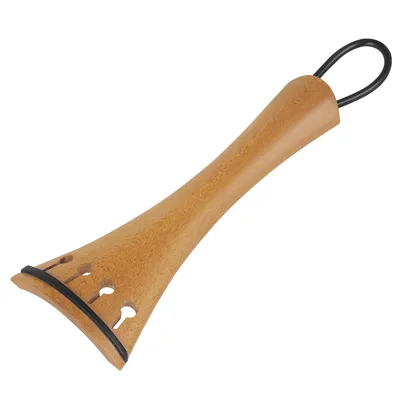 4/4 Violin Tailpiece Fiddle Superior Quality Jujube Wood String One-Piece Plate Tailpieces With Tailgut Tailcord Violin Parts