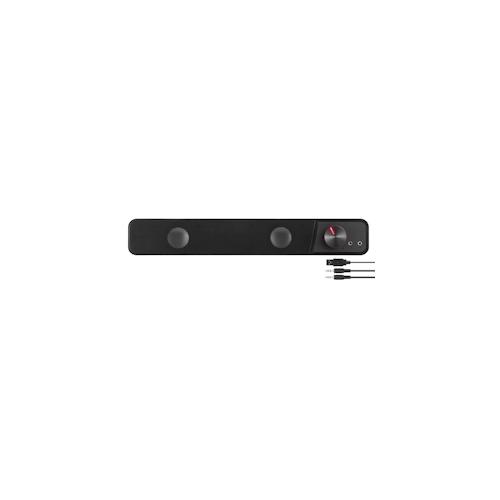 SPEEDLINK BRIO Stereo Soundbar, black