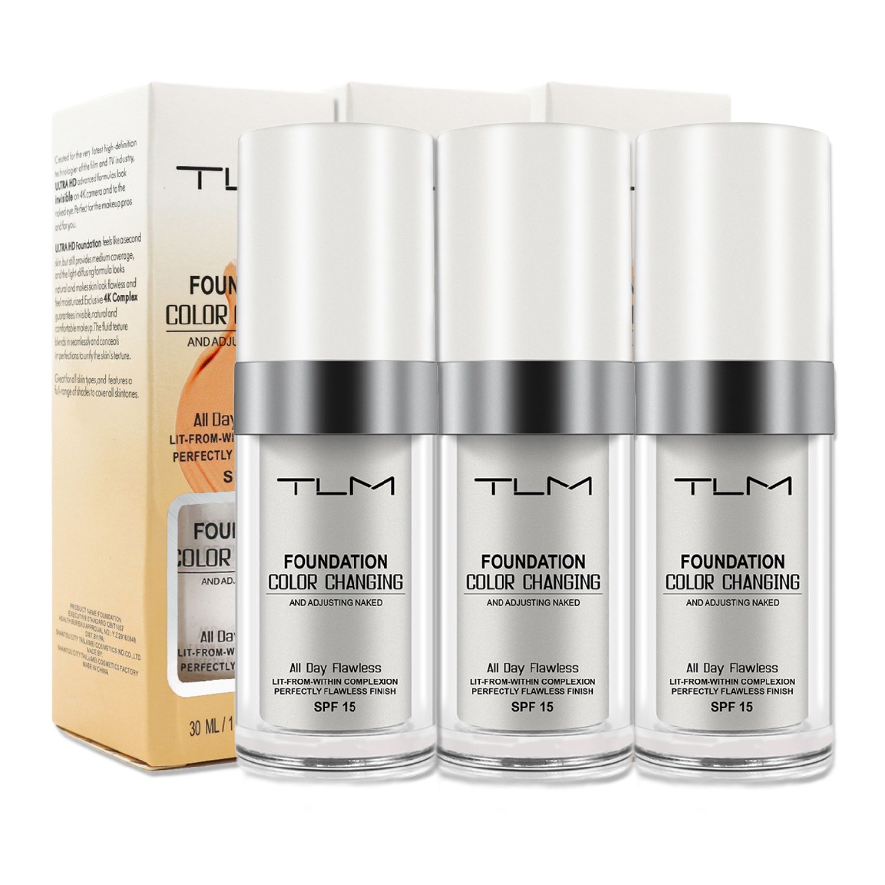 P-Beauty Foundation correttore SPF 15 3x30 ml Make up