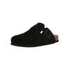 Slipper CRUZ "Corwin", Herren, Gr. 40, schwarz, Rindsleder, casual, Schuhe, aus atmungsaktivem Material