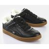 Sneaker BUFFALO "LIBERTY ONE", Damen, Gr. 40, schwarz, Lacklederimitat, klassisch, Schuhe, Schnürschuh, Retro-Sneaker, Freizeitschuh mit weichem Schaftrand