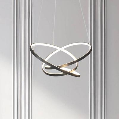 Milagro Lighting LED-Hängeleuchte Empoli, Metall, schwarz, 4.000 K Image