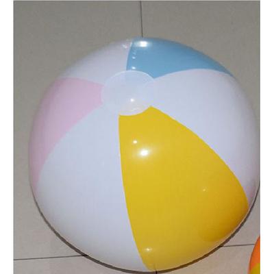 Inflatable Six-Color Ball Beach Ball Children's Play Water Toy Ball Advertising Ball Color Ball