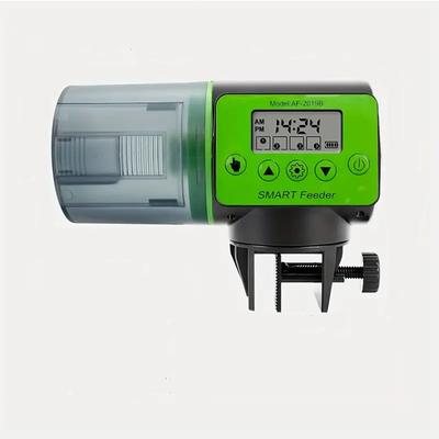 Adjustable Intelligent Automatic Fish Feeder Fish Tank Automatic Feeder With LCD Indication Timer Aquarium Accessories Feeder