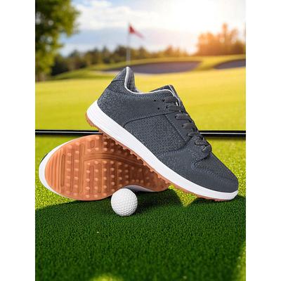 Women's White Athletic Golf Shoes – Breathable Sneakers for Professional Golfing, Driving Ranges and Weekend Competitions