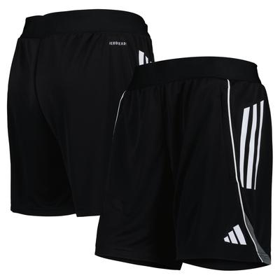 Leeds United adidas Trainingsshorts – Schwarz – Damen Image