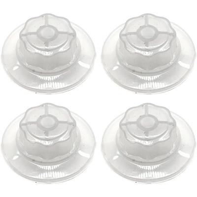 Ccykxa - 5,3 × 5,3 × 5,3 cm) (weiß) Befestigungsmutter für elektrische Ventilatoren, geeignet für Image