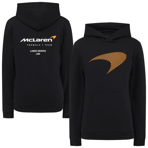 Sweat à capuche McLaren Lando Norris Driver - Noir - Enfant - unisexe Taille: JS