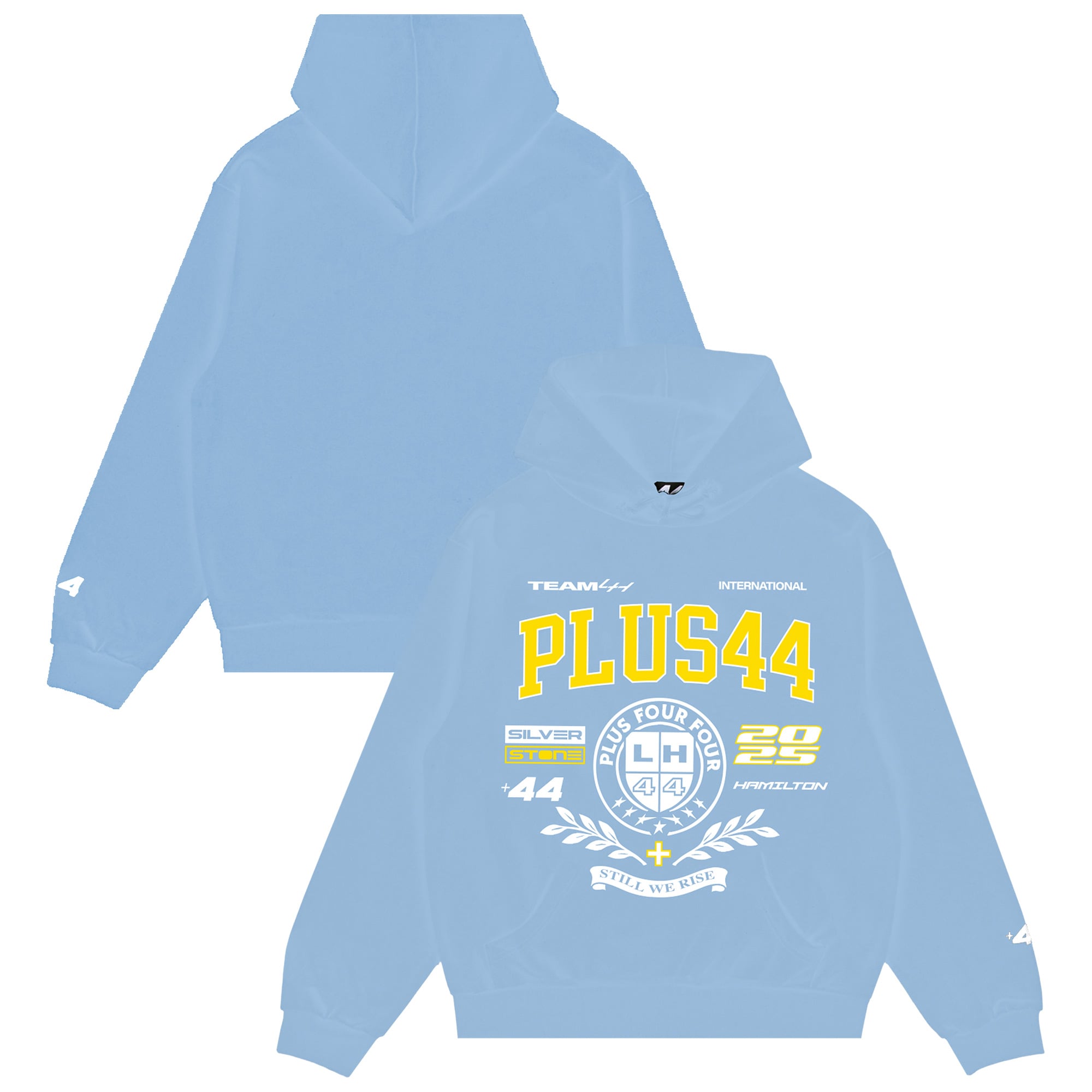+44 Sweat à capuche universitaire - unisexe Taille: 2XL