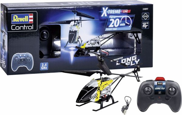 RC X-TREME Helicopter Long Fly , Revell Control Ferngesteuerte Drohne - Carrera Revell Europe GmbH