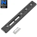 Mlok Arca Rail Arca Binario a coda di rondine Supporto per treppiede Piastra a sgancio rapido Mlok su guida Picatinny WEYLLAN MK240 Occupy standard 6 slot