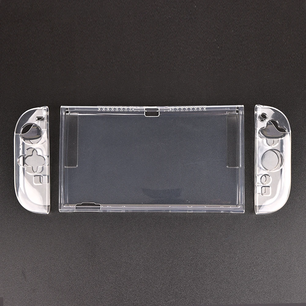 Transparente TPU-Softhülle Joycon Schutzhülle für Switch 2-Konsole Joy-con Crystal Back Full Protector Image