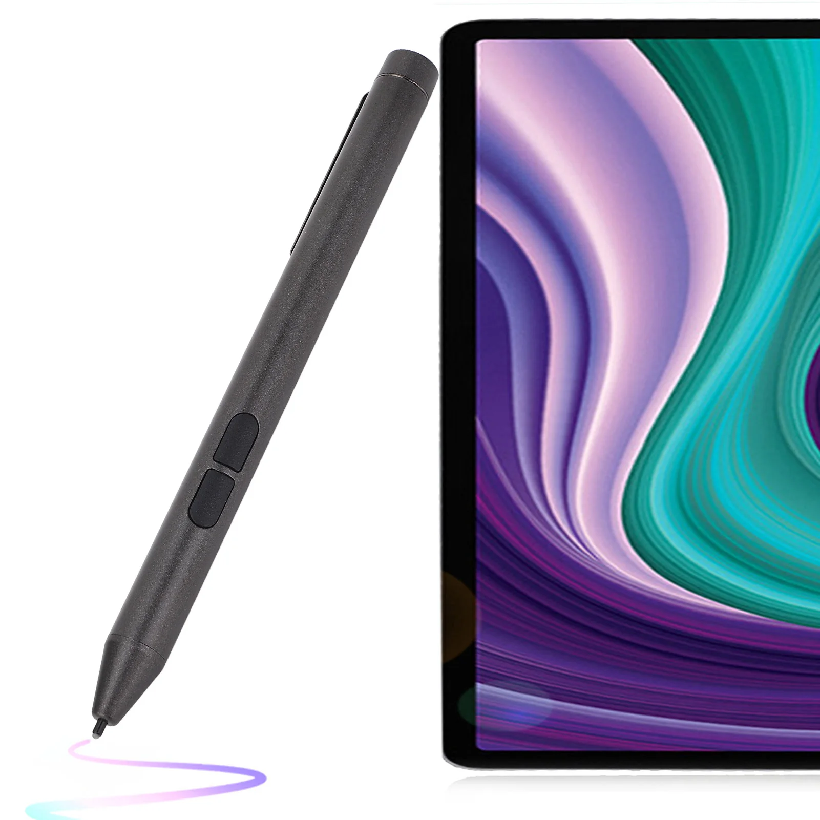 PN350M Aktiver Eingabestift Hochdruckempfindlicher Eingabestift für 5400 7300 7600 5491 7390 für Latitude 3190 Laptop-Tablet