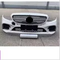 Kit carrozzeria surround per auto Griglia di montaggio paraurti anteriore per Mercedes-Benz Classe C W205 C180 C200 C260