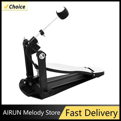 Bass Drum Pedal Tragbare Stabile Chain Drive Drum Schritt für Drum Set Instrument für Elektronische Schlagzeug Trommel Fuß Pedal Beater