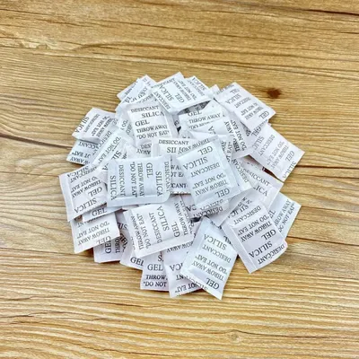 50-500 Packs Non-Toxic Silica Gel Desiccant Damp Moisture Dehumidifier For Kitchen Room Living Absorber Bag Clothes Food Storage