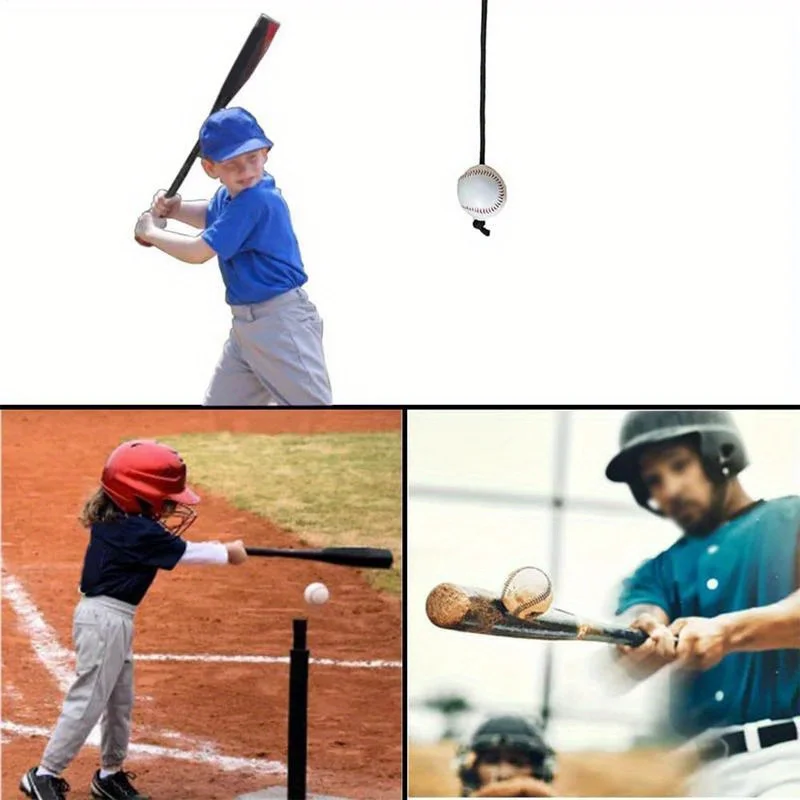 1pc Baseball Batting Trainer Swing Training Seil für Schlagen Baseball Indoor und Outdoor Verwenden Praxis Baseball Swing Training Image