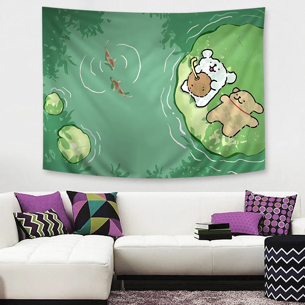 Malteser Welpe Thema Party Hintergrund Tuch für Mädchen Geburtstag Dekorationen Hintergrund für Fotoshooting Image