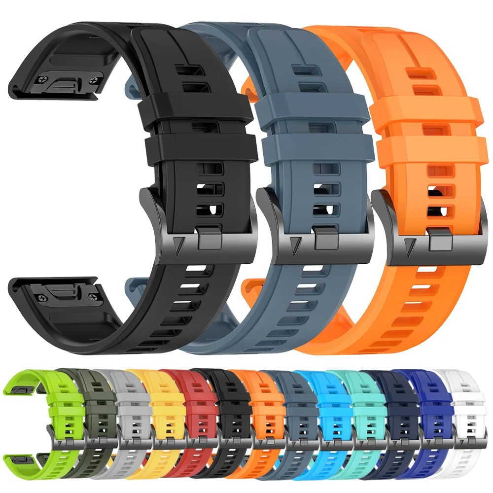 26 mm 22 mm Uhrenarmband für Garmin Fenix 8 E 7 7X 6X 6 Pro 5 5X Plus Epix Gen2 Enduro 3 Forerunner 970 Schnellverschluss-Armbänder Image