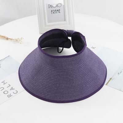 14 Colors Summer Folding Empty Top Hat Straw Hat Sun Hat Beach Hat Sunshade Sun Hat Panama Women's Men's Straw Hat