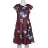 Anna Field Damen Kleid, Gr. 48, bordeaux, Elasthan, Synthetik