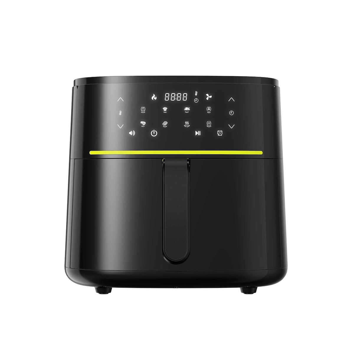 BERGNER - 6L 1500W XTRA Heißluftfritteuse mit 8 voreingestellten Programmen Image