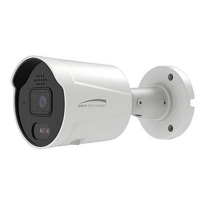 Speco Technologies Silver Series 8MP 2.8 mm Fixed Lens IP Bullet Camera with Advanced Analytics and Digital Deterrent O8SDDB1