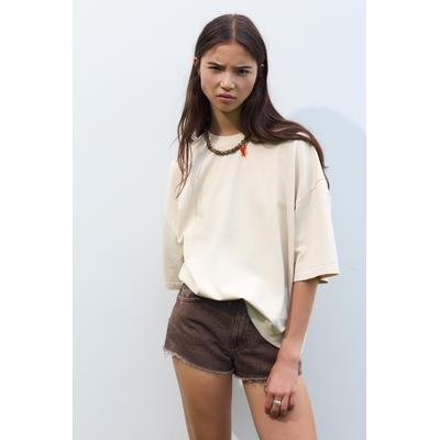 Oversize Short Sleeve Sweatshirt