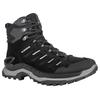 Wanderschuh LOWA "INNOVO Gore-Tex MID", Gr. 44,5, schwarz (schwarz, grau), Leder, Textil, sportlich, Schuhe, wasserdicht