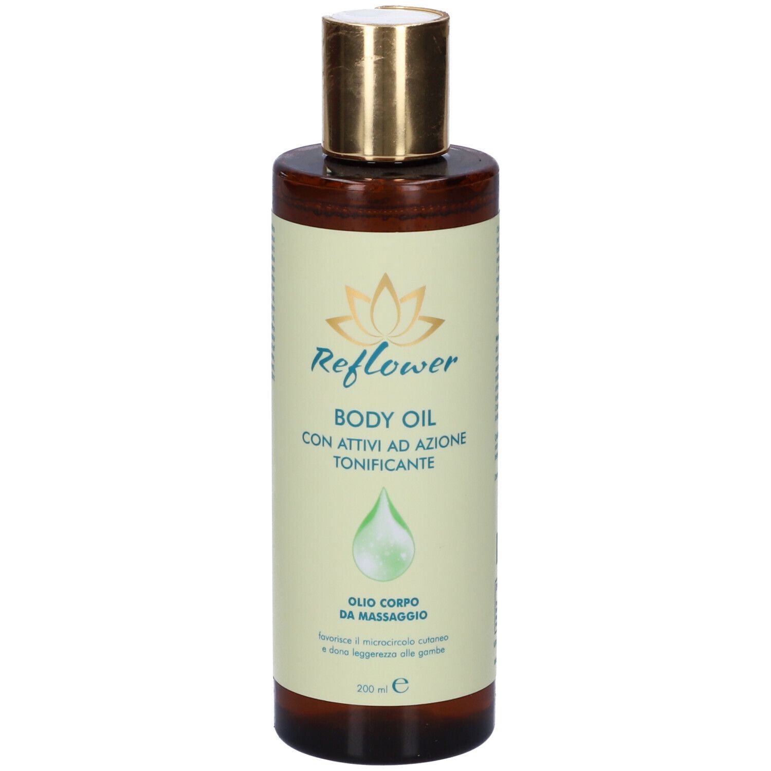Reflower Olio Corpo 200 ml da massaggio