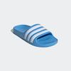 Badesandale ADIDAS SPORTSWEAR, Gr. 35, blau burst, cloud weiß, blau burst, Synthetik, sportlich, Schuhe Badelatschen Pantolette