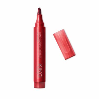 KIKO Milano Long Lasting Colour Lip Marker Lippenfarbe 2.5 g Dunkelrot Image
