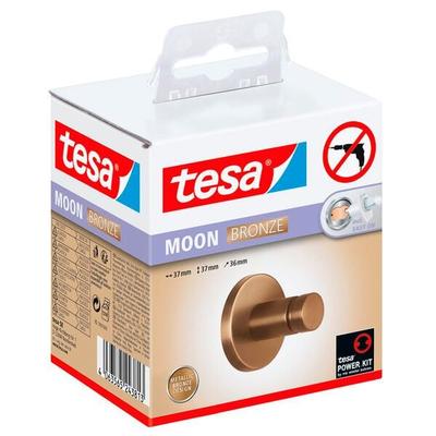 tesa Handtuchhaken »MOON« braun