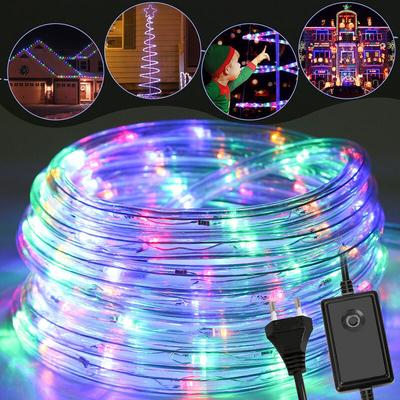 Swanew led Lichterschlauch Außen/Innen Beleuchtung Lichtschlauch Lichterkette 20M rgb Image