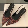 Eilyken Mode Gürtel Schnalle Spitz Frauen Pumpen Elegante Mule Damen Schuhe Casual Party Low Heels Sandalen