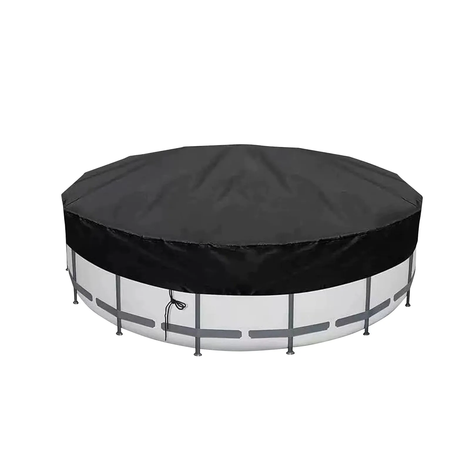 Couverture de piscine ronde de 6 pieds, 1 paquet, pour piscines hors sol, réservoir de Stock, Trampoline, étanche et anti-poussière, anti-neige et