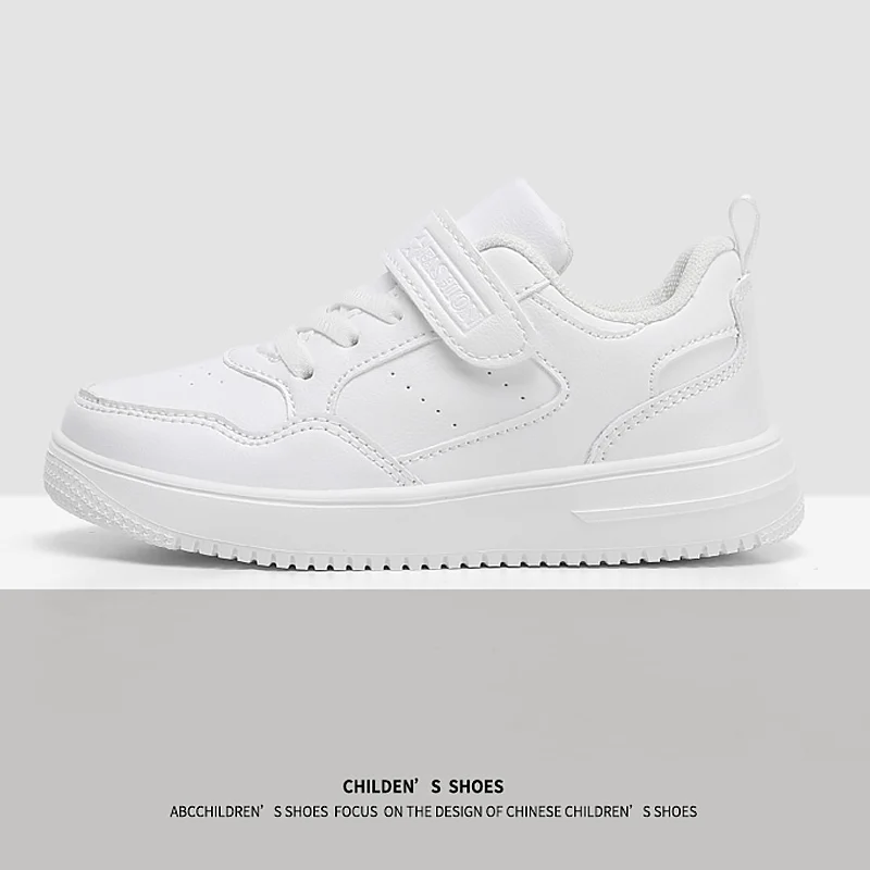 Kinder Sneaker Jungen Casual Schuhe Outdoor Leder Flache Studenten Wanderschuhe Non-slip Mädchen Leichte Sport Tennis Schuhe