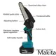 MAKITA Japon Makita tronçonneuse électrique UC100 rechargeable branche taille 4 pouces atelier de bois bricolage avec loggi électriques au lithium 12V