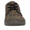 Schnürschuh RIEKER, Damen, Gr. 40, braun (leo), Lederimitat, animal-print, sportlich, Schuhe, Sneaker, Halbschuh, Casual-Schnürer mit weicher Innensohle