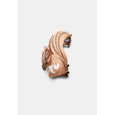 Stradivarius Squirrel hair clip Brown OS