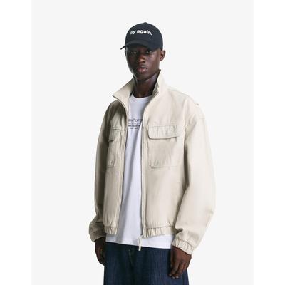 Bershka Jacket With Pockets Men S Camel