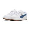 Sneaker PUMA "CAVEN 2.0 AC+ PS", Kinder, Gr. 33, puma weiß, schwarz indigo, gum, mehrfarbig, sportlich, Schuhe
