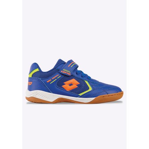 Hallenschuh LOTTO, Gr. 27, blau, fr.orange, Synthetik, sportlich, Schuhe
