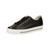 Sneaker PAUL GREEN "Paul Green Sneaker Glattleder", Damen, Gr. 42,5, schwarz, Glattleder, casual, Schuhe