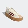 Sneaker ADIDAS SPORTSWEAR "VL COURT BOLD", Gr. 42, sanftes weiß, shadow rot, crystal sand, Leder, Synthetik, sportlich, Schuhe, Design auf den Spuren des adidas Gazelle Bold